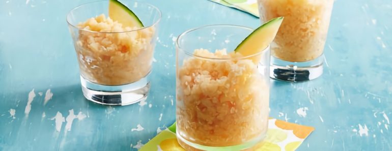 Apricot Granita: Traditional Italian Dessert