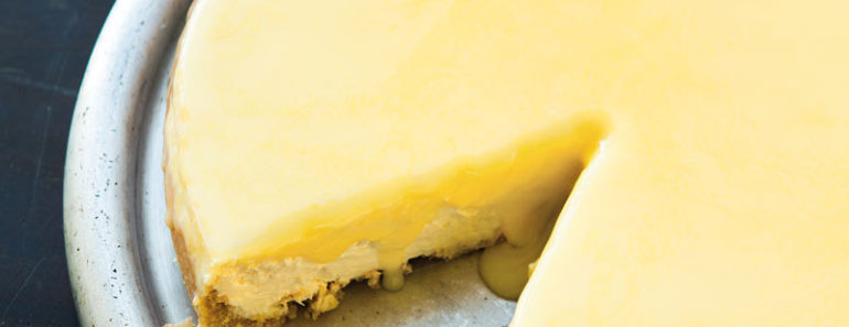 Goat Cheese & Lemon Tart Recipe