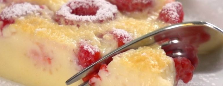 Easy Raspberry Clafoutis