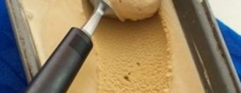 Easy Bourbon Brown Sugar Ice Cream