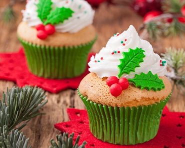 Moist Vanilla Cupcakes Recipe (Holiday Edition)