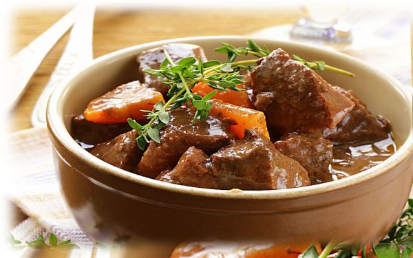 Traditional Italian Beef Braised in Red Wine Recipe