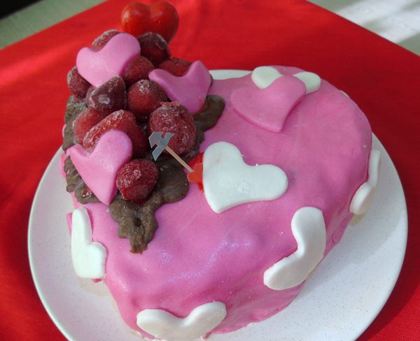 Valentine's Day Jaffa Biscuit Cake (No-Bake Recipe)
