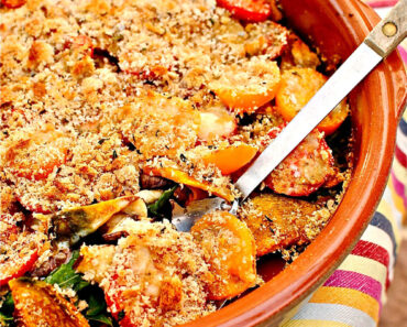 Hot Salami & Vegetable Gratin Recipe