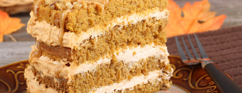 Easy and Moist Pumpkin Layer Cake