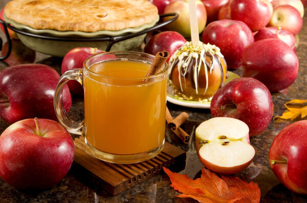 Homemade Apple Cider (Non-Alcoholic Beverage)