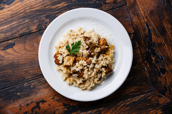 Risotto with Ceps (Risotto ai Funghi Porcini) – Delicious Italian Meal