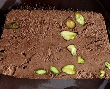 Chocolate and Pistachio Semifreddo