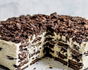 Oreo Irish Cream Fridge Cake Recipe