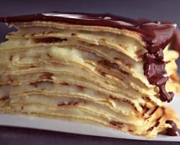 Perfect Chocolate Éclair Crepe Cake Perfect Chocolate Éclair Crepe Cake