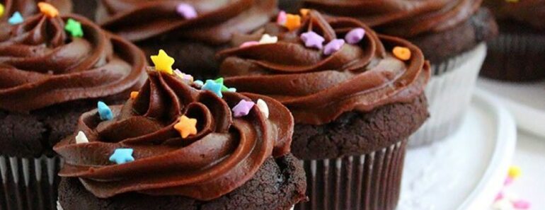Moist Chocolate Cupcakes Without Eggs