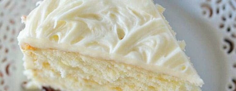 Vintage Grandma’s Cream Cake Recipe