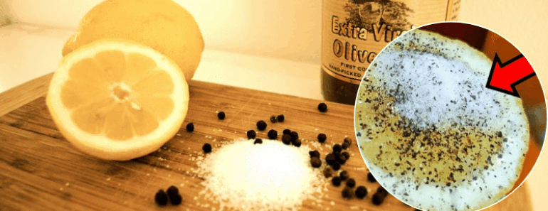 Lemon + Salt + Pepper = Powerful Medicine for 8 Common Problems