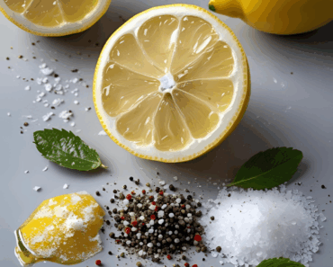 Lemon, Salt, and Pepper: A Powerful Natural Remedy for 9 Common Health Problems