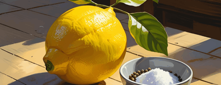 Lemon + Salt + Pepper = Powerful Medicine for Many Common Problems