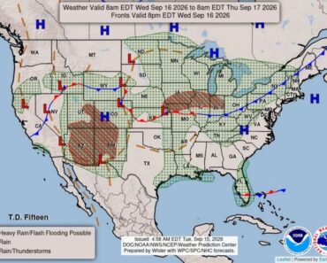 Arizona, New Mexico, Iowa, Illinois, and Indiana Face Dangerous Rain Today Arizona, New Mexico, Iowa, Illinois, and Indiana Face Dangerous Rain Today