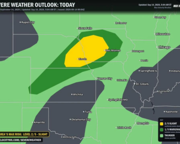 If the Sun Appears, Lincoln and Des Moines Could Face Powerful Tornadic Storms