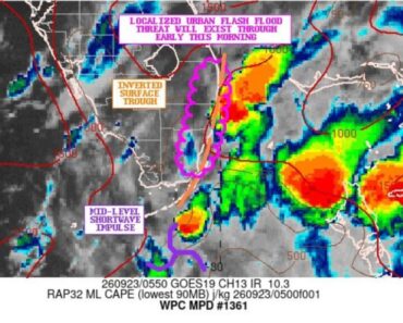 Southeast Florida Flash Flood Threat Escalates as Storm System Targets Region Overnight