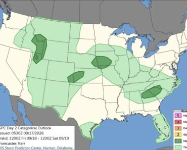 Strong Storms Could Hit From the Intermountain West to the Carolina Piedmont Strong Storms Could Hit From the Intermountain West to the Carolina Piedmont
