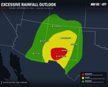 Significant Flash Flood Threat Targets Roswell, Las Cruces and Southern New Mexico Today With 2 to 4 Inches of Rain Threatening Severe Runoff Across Sacramento Mountains Burn Scars Significant Flash Flood Threat Targets Roswell, Las Cruces and Southern New Mexico Today With 2 to 4 Inches of Rain Threatening Severe Runoff Across Sacramento Mountains Burn Scars
