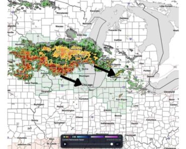 Southern Wisconsin and Northern Illinois Face Flash Flooding Threat This Morning — 3 to 5 Inches of Rain Pushing Toward Madison, Milwaukee, Chicago and Kalamazoo Southern Wisconsin and Northern Illinois Face Flash Flooding Threat This Morning — 3 to 5 Inches of Rain Pushing Toward Madison, Milwaukee, Chicago and Kalamazoo